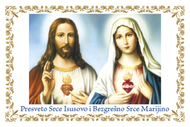 Presveto Srce Isusovo i Bezgrešno Srce Marijino