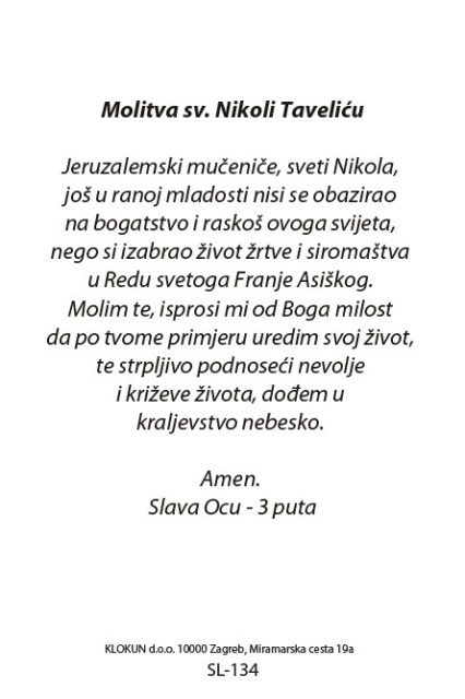 Sveti Nikola Tavelić