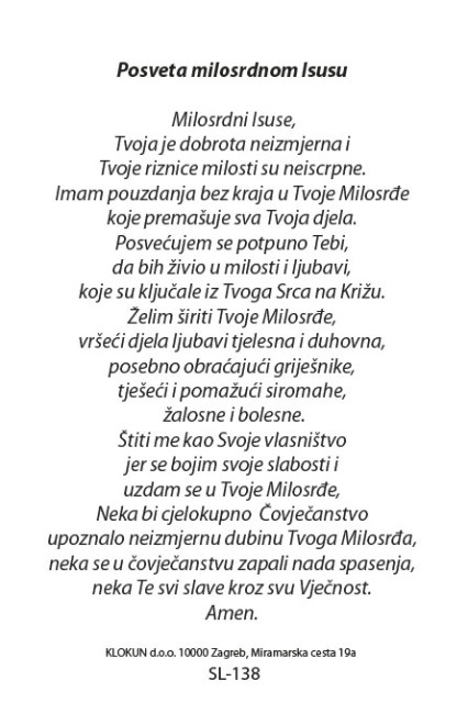Milosrdni Isus