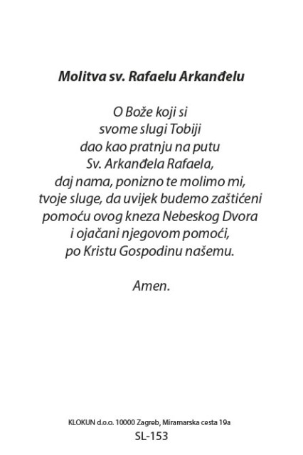 Sveti Rafael arkanđeo