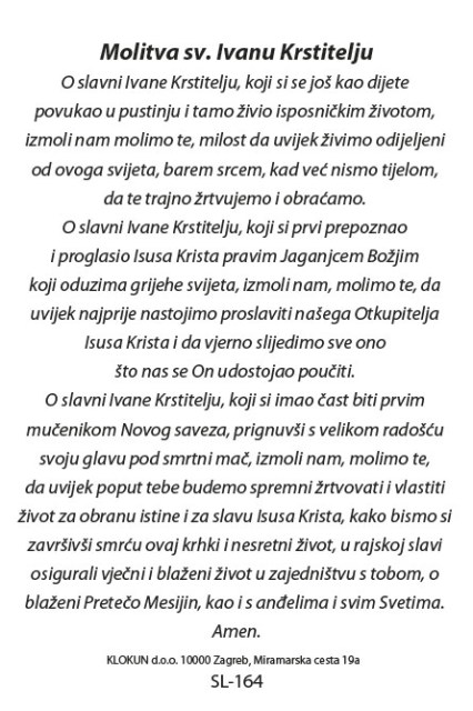 Sveti Ivan Krstitelj