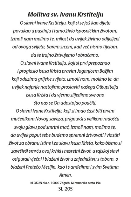 Sveti Ivan Krstitelj