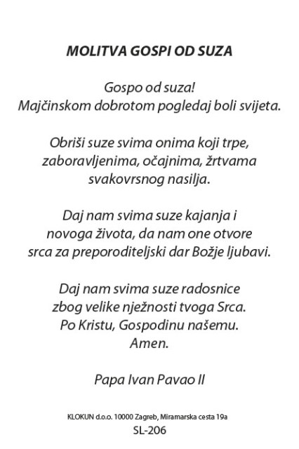 Gospa od suza