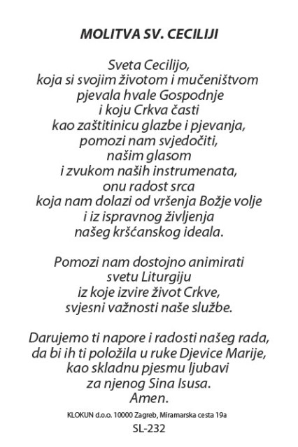 Sveta Cecilija