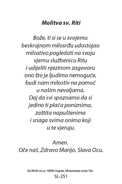Sveta Rita