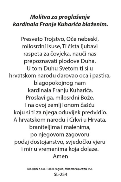 Kardinal Franjo Kuharić