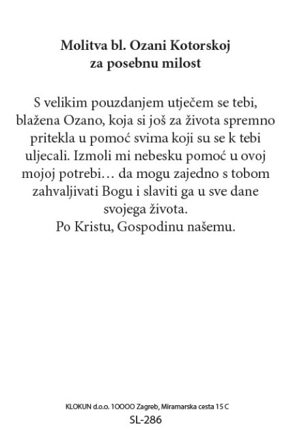 Blažena Ozana Kotorska
