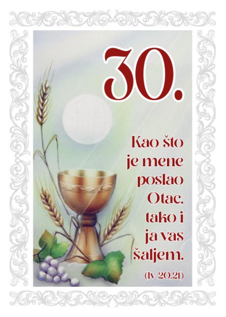 Čestitka za 30 godina svećenstva